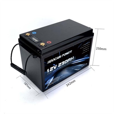 US Stock 12.8V 230Ah battery pack with JBD 4S 200A BMS-- Preorder