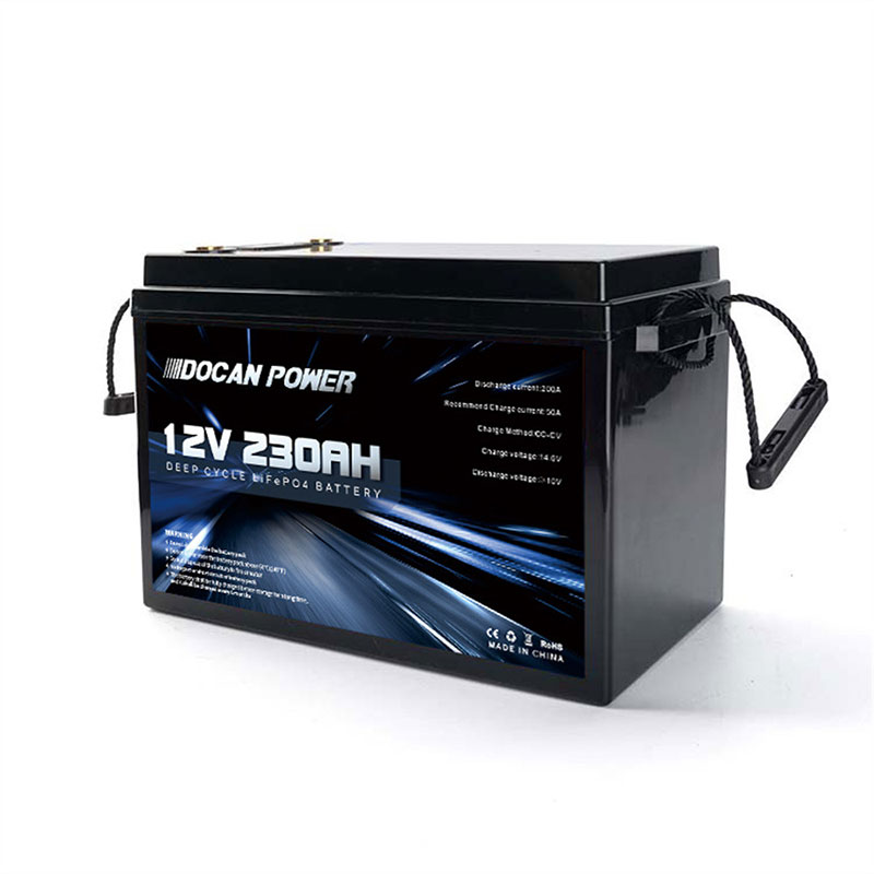 US Stock 12.8V 230Ah battery pack with JBD 4S 200A BMS