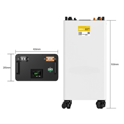 China Stock Apex Vertical V3 DIY 48V 280 304 314 Metal box with 200A JK PB2A16S20P Inverter BMS