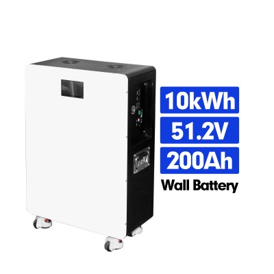 China Stock 51.2v 200Ah 10kwh Lifepo4 Battery Pack With 200A BMS And Touch Screen Wall Mounted Moveable
