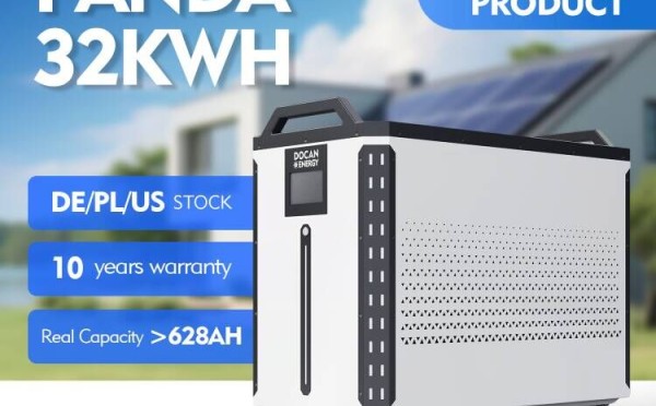 Panda 32kWh LiFePO4 Battery Pack: A Practical Size for Home ESS and Off-Grid Projects