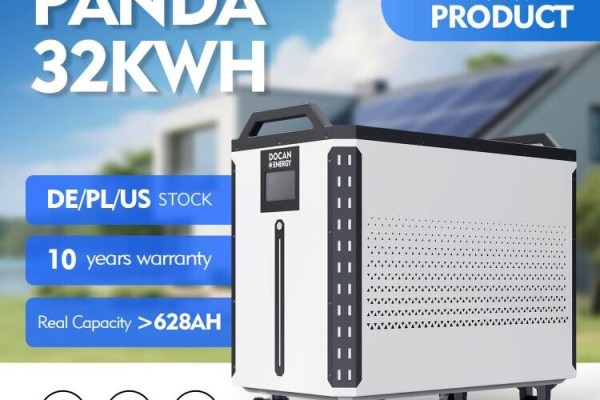 Panda 32kWh LiFePO4 Battery Pack: A Practical Size for Home ESS and Off-Grid Projects