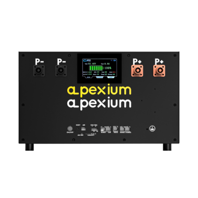 EU Stock Apex Stackable DIY 48V 280 304 Metal box with 200A JK PB2A16S20P Inverter BMS M8 terminal