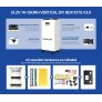 US Stock Apex Vertical V3 DIY 48V 280 304 314 Metal box with 200A JK PB2A16S20P Inverter BMS