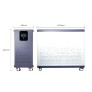 EU Stock 51.2V 900-942Ah 46-53kWh LiFePO4 Battery Pack Vertical and Moveable with 200A BMS and Touch Screen