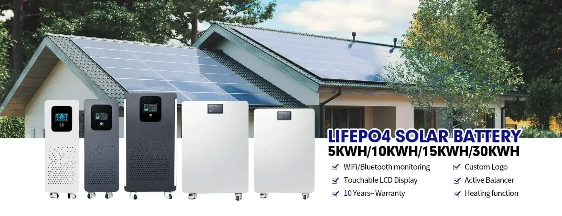 Lifepo4 solar battery pack