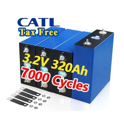China Stock CATL LF302 LiFePO4 3.2V Prismatic Cell with Laser-Welded M6 Studs