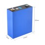 China Stock EVE LF280K New V3 LiFePO4 3.2V Prismatic Cell with Laser-Welded M6 Studs