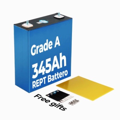 USA Stocks Rept 345ah 3.2v Lifepo4 Battery Grade A Solar Battery With Laser Welded Studs