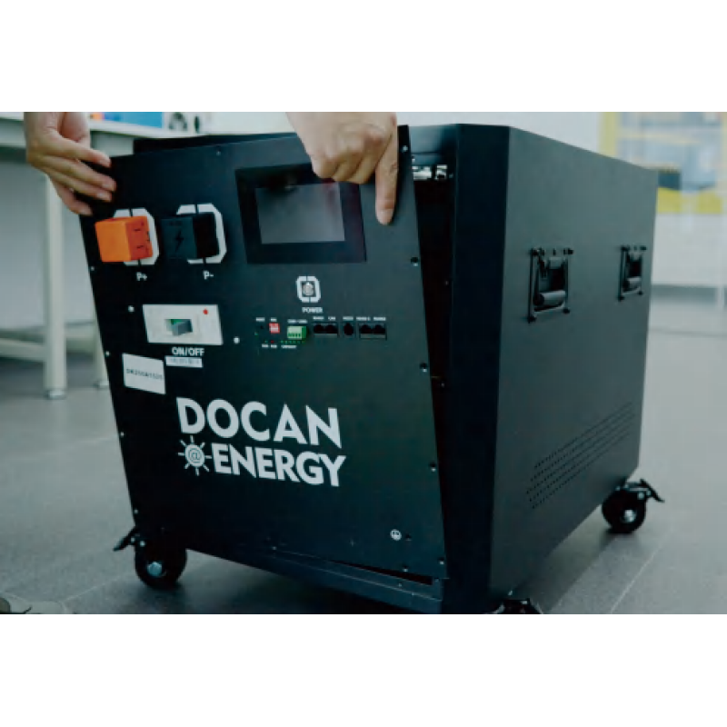 Docan MB56 DIY battery enclosure for 16 EVE LF628 cells USA stock MB56 DIY 32kWh LiFePO4 battery box kit
