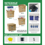 USA Stocks Rept 345ah 3.2v Lifepo4 Battery Grade A Solar Battery With Laser Welded Studs