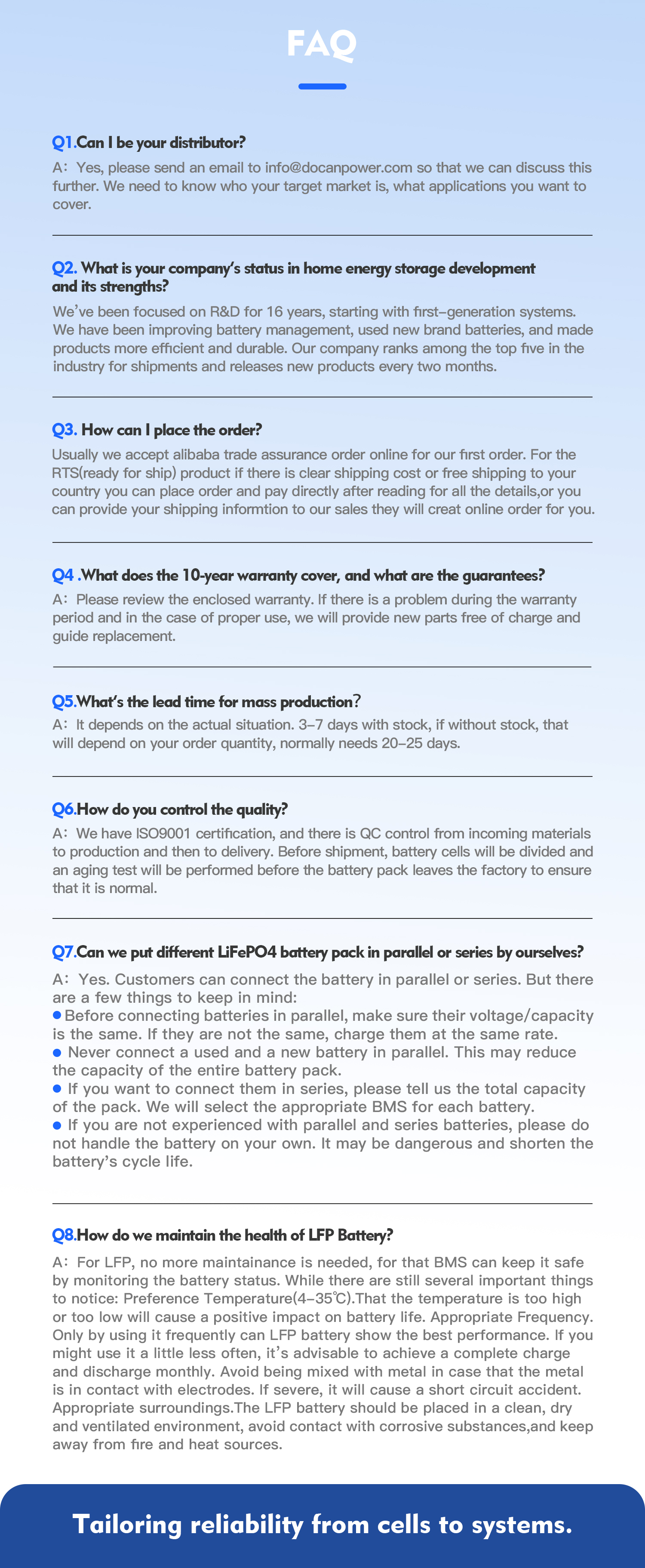 Docan MOON 48kWh LiFePO4 battery pack detail 17 Docan MOON 48kWh LiFePO4 battery pack detail 17